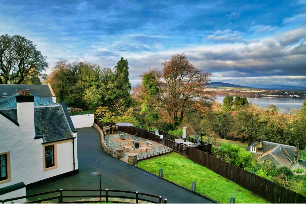 Gleddoch Coach House Villa Langbank Exterior photo